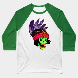 Mo Skull Baseball T-Shirt